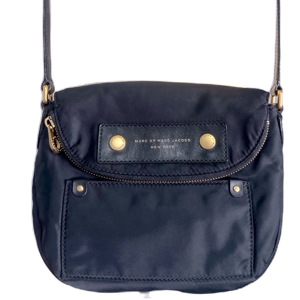 Marc Jacobs Black Nylon Crossbody Bag